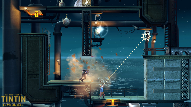 Illustration for article titled The Adventures of Tintin Game Looks Pretty